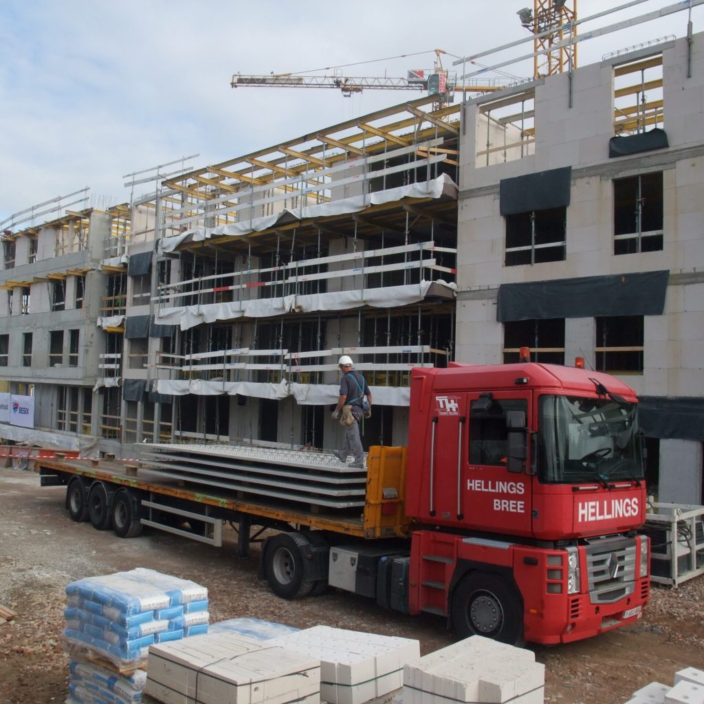 Construction d’immeubles résidentiels Poltrop