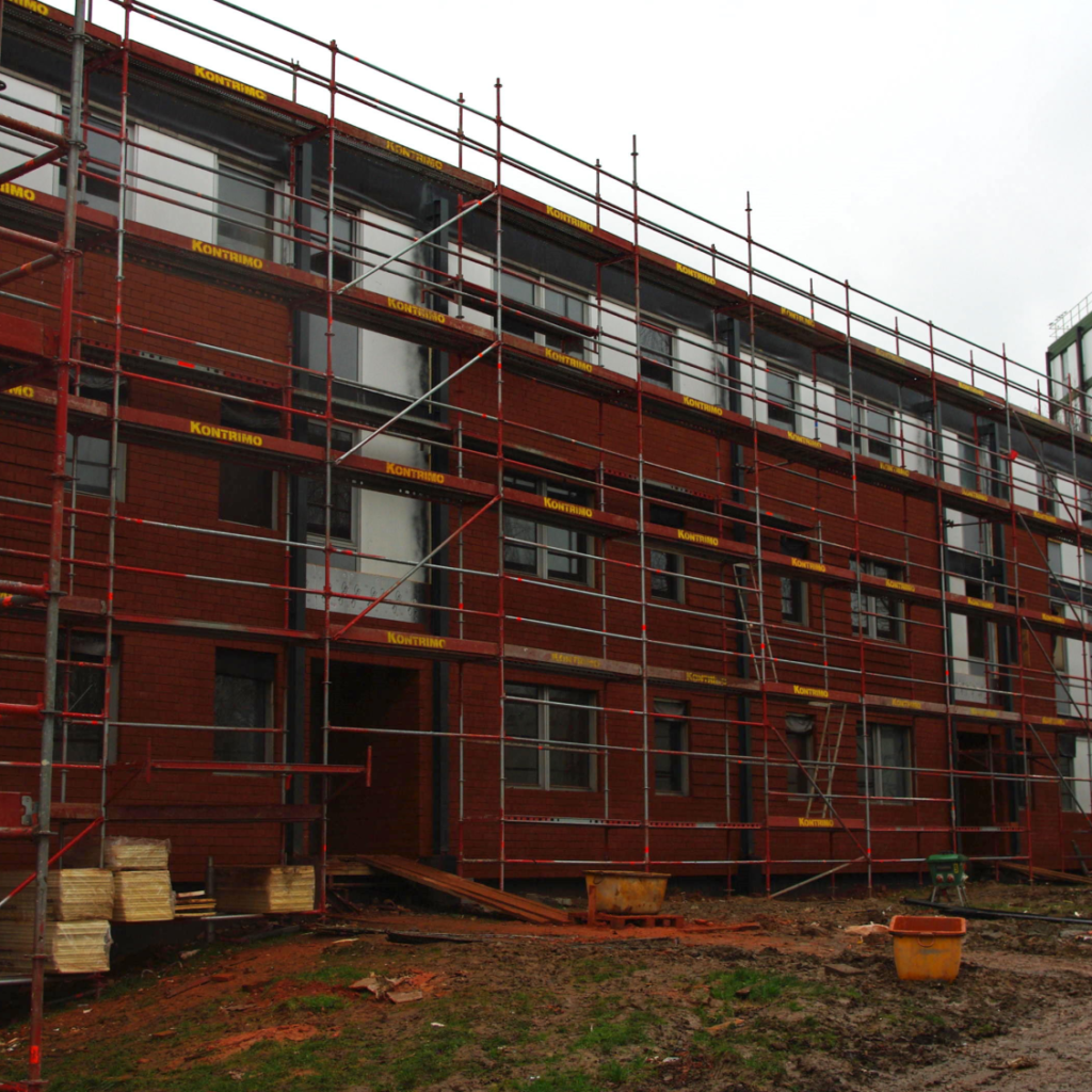 Projet de construction industrielle Poltrop Belgique