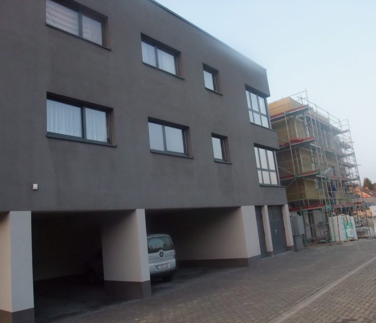 Immeuble industriel construit par Poltrop en Belgique