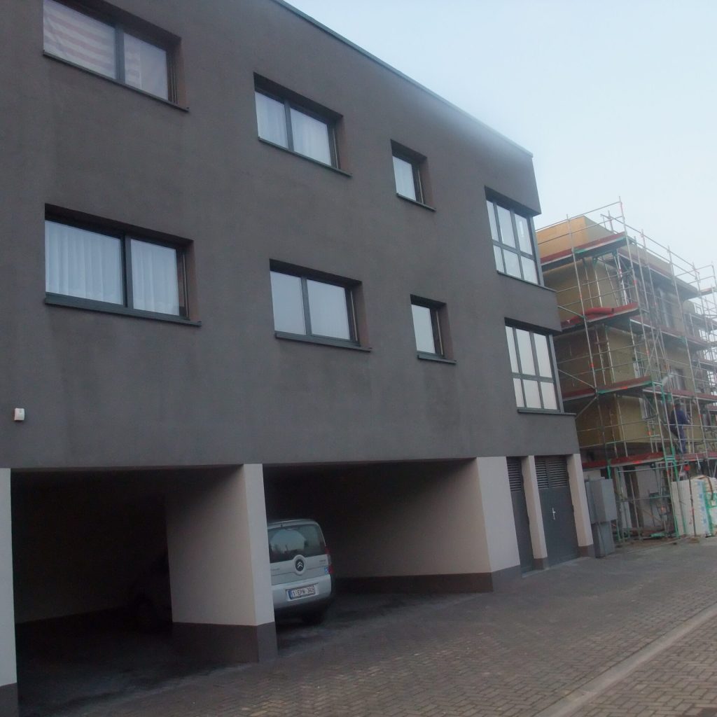 Immeuble industriel construit par Poltrop en Belgique